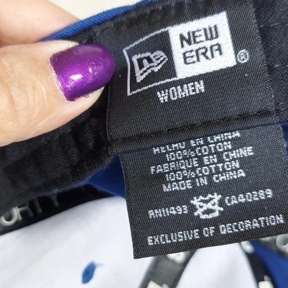 Women's Colts New Era Official NFL Baseball Cap Adjustable Velcro Closure‎ - Picture 4 of 12